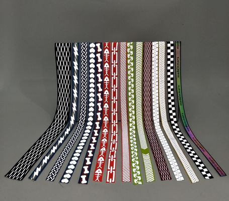 靴のためのピンクの反射ナイロン ウェビングの卸し売り高い可視性は衣服を袋に入れる