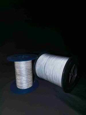 ロープのオレンジ2mmの高い可視性のための紫色の黒い灰色の反射糸ヤーン