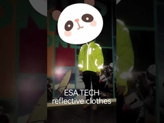 青色 高可視性 反射性 織物 縫製 防犯用 服 袋 作業用 帽子 Tシャツ